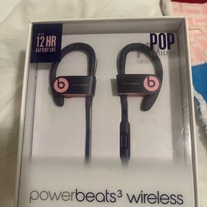 Powerbeats 3 headphones.